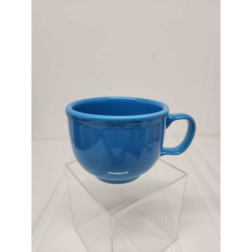 Fiesta Jumbo Cup 18 Oz In Peacock~Coffee~Tea Soup~Cozy Beverages Made In USA